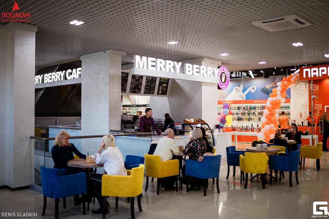 ТЦ Лоцман — расположение у парка Шевченко